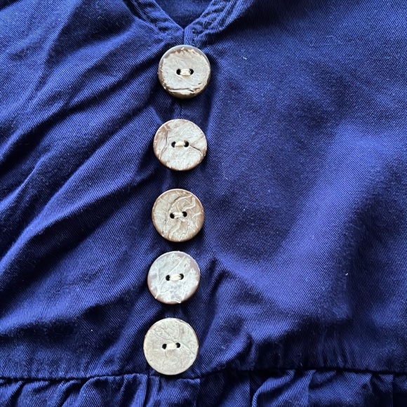 Extra small navy blue dress. - Picture 3 of 3